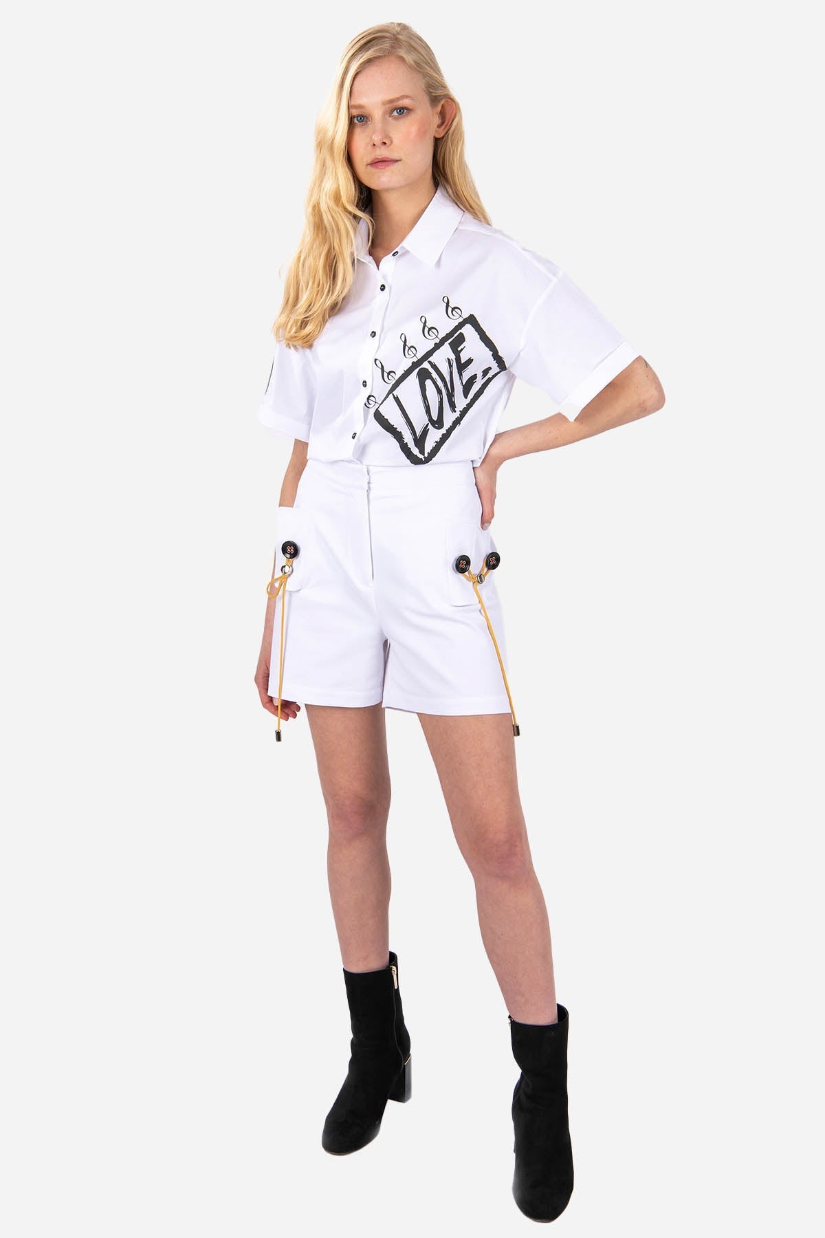 FRN LINE – Printed Short Sleeve Shirt