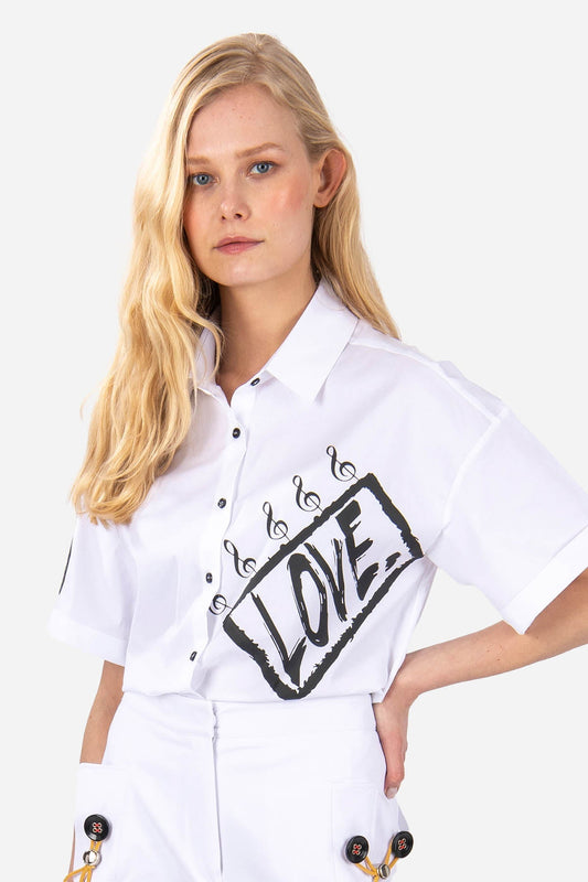 FRN LINE – Printed Short Sleeve Shirt