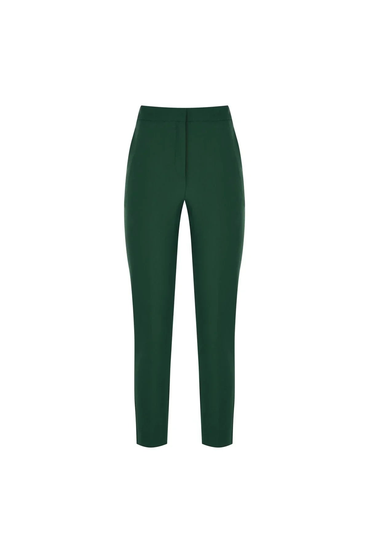 FRN LINE – Green Cigarette Trousers for Women FRN2054