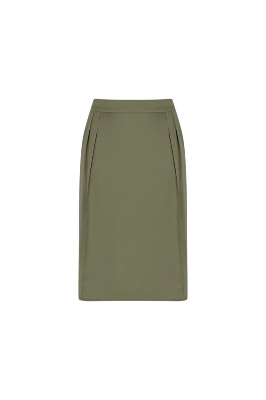 FRN LINE – High Waist KKhaki Pencil Skirt