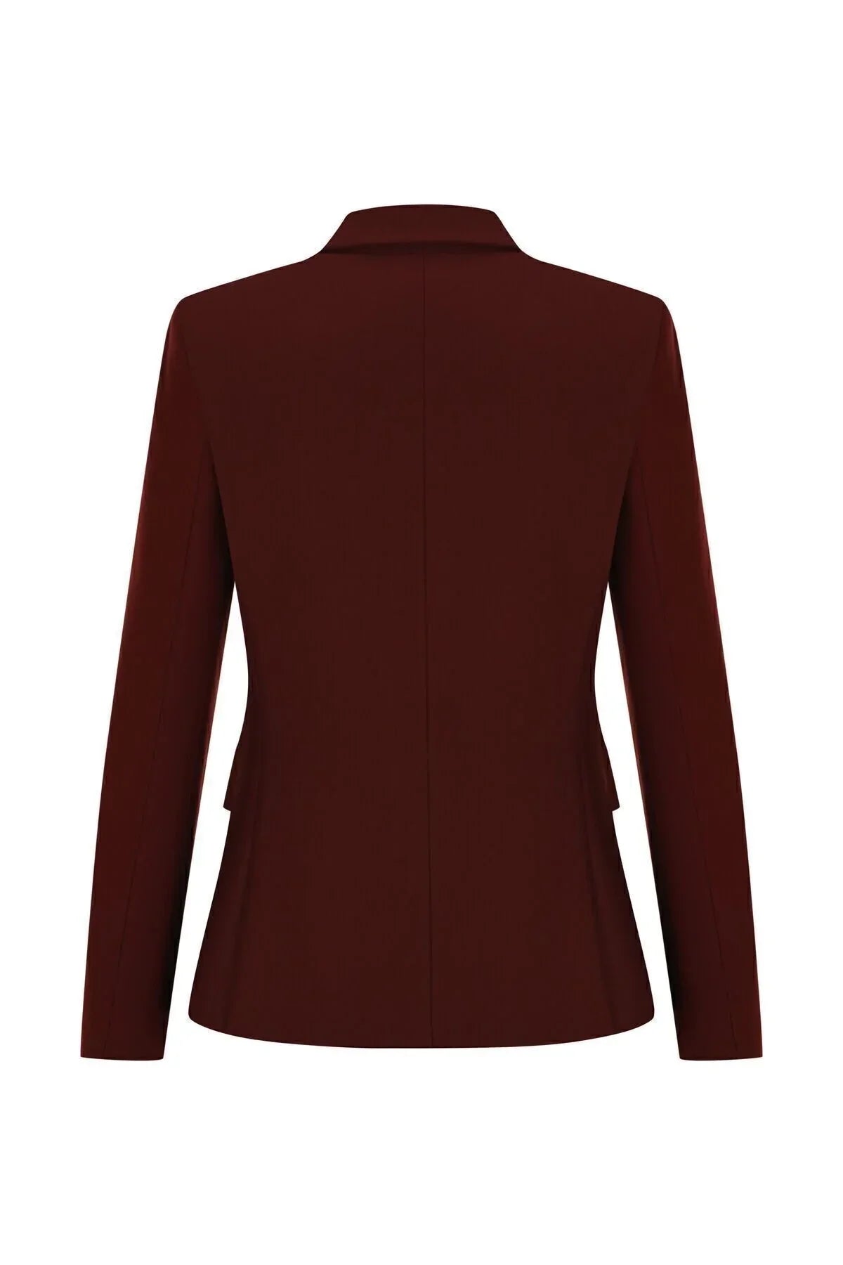 FRN LINE – Burgundy Tailored Blazer for Women FRN6105