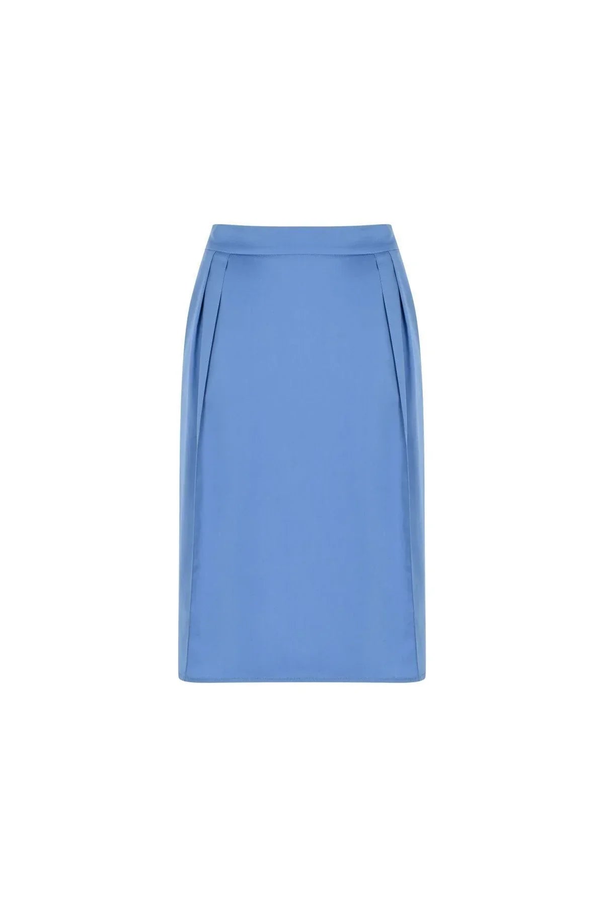FRN LINE – High Waist Blue Pencil Skirt