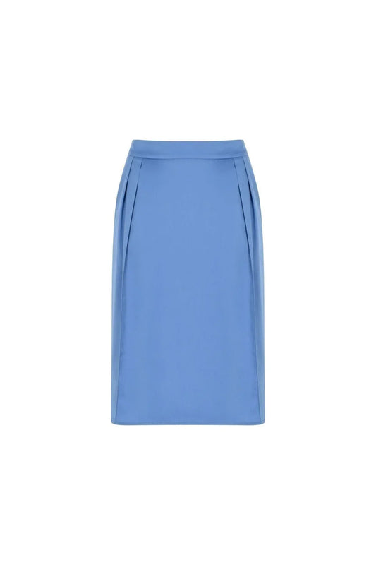 FRN LINE – High Waist Blue Pencil Skirt